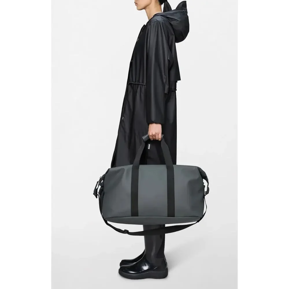 NEW Rains RAINS HILO WEEKEND BAG DARK GREY Unisex